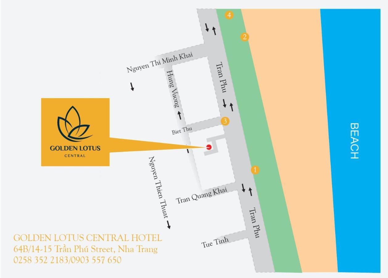 Golden Lotus Central Hotel На Транг Екстериор снимка